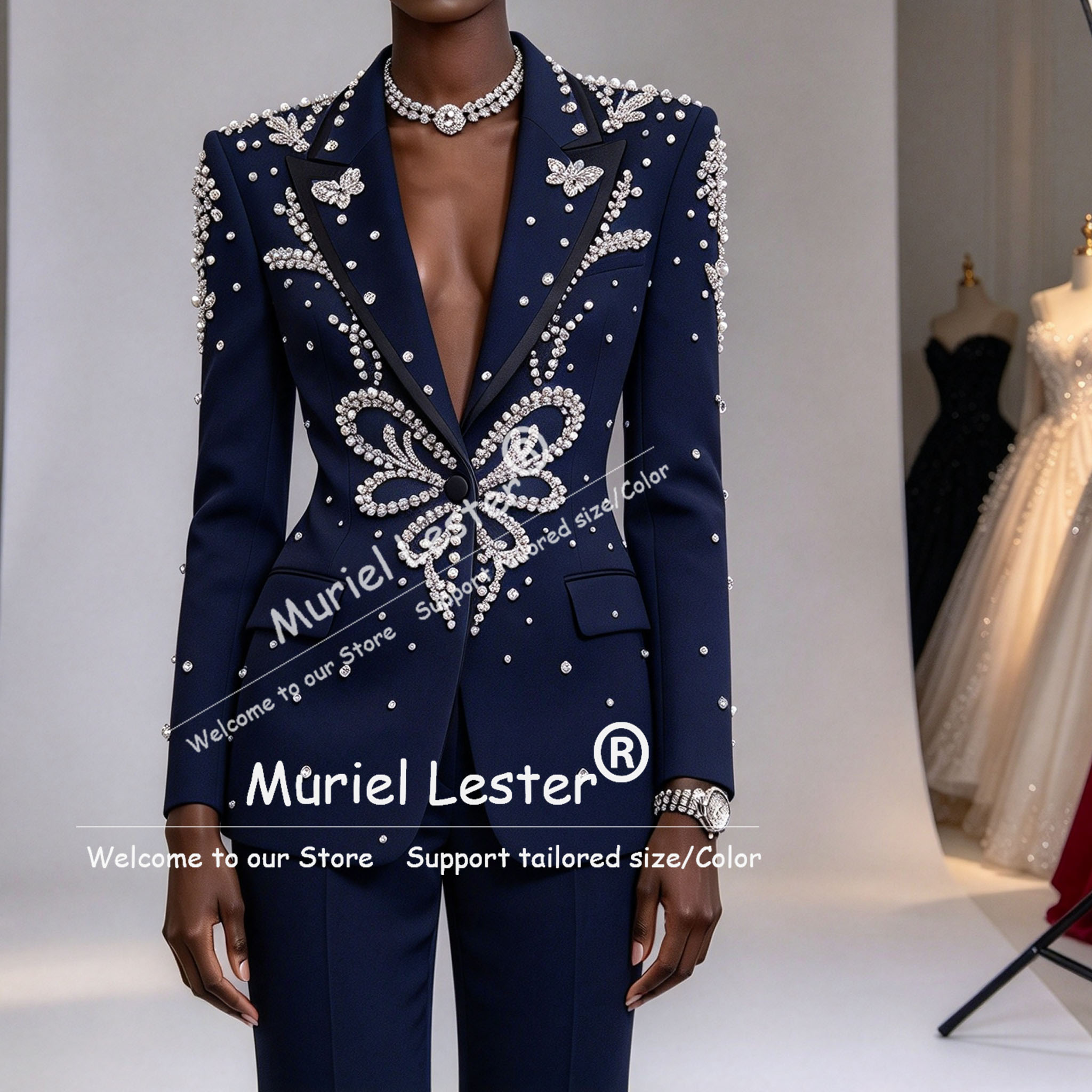 Womens Blazer - Damskie marynarki i komplety garnituru, luksusowe,