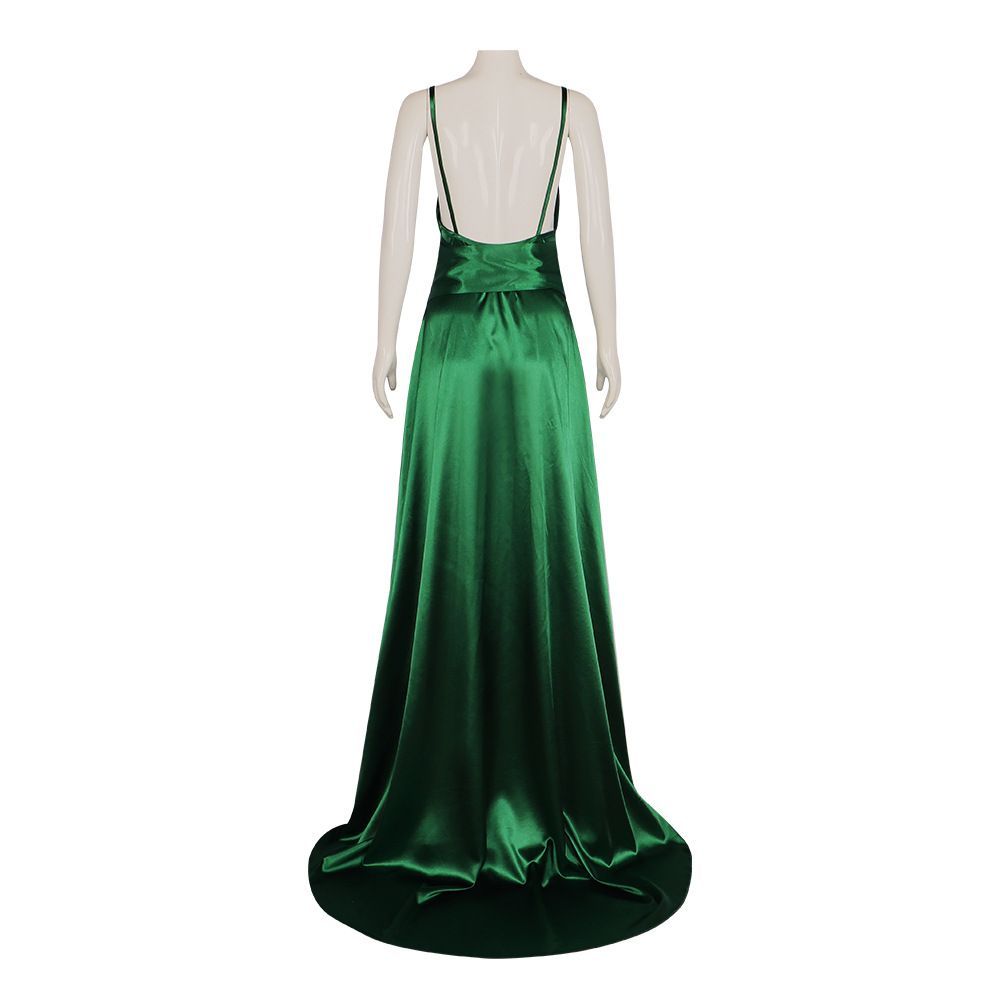 Sukienka z satyny w kolorze sz – Evening Gown recenzja i cena