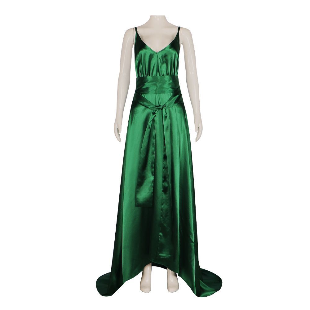 Sukienka z satyny w kolorze sz – Evening Gown recenzja i cena