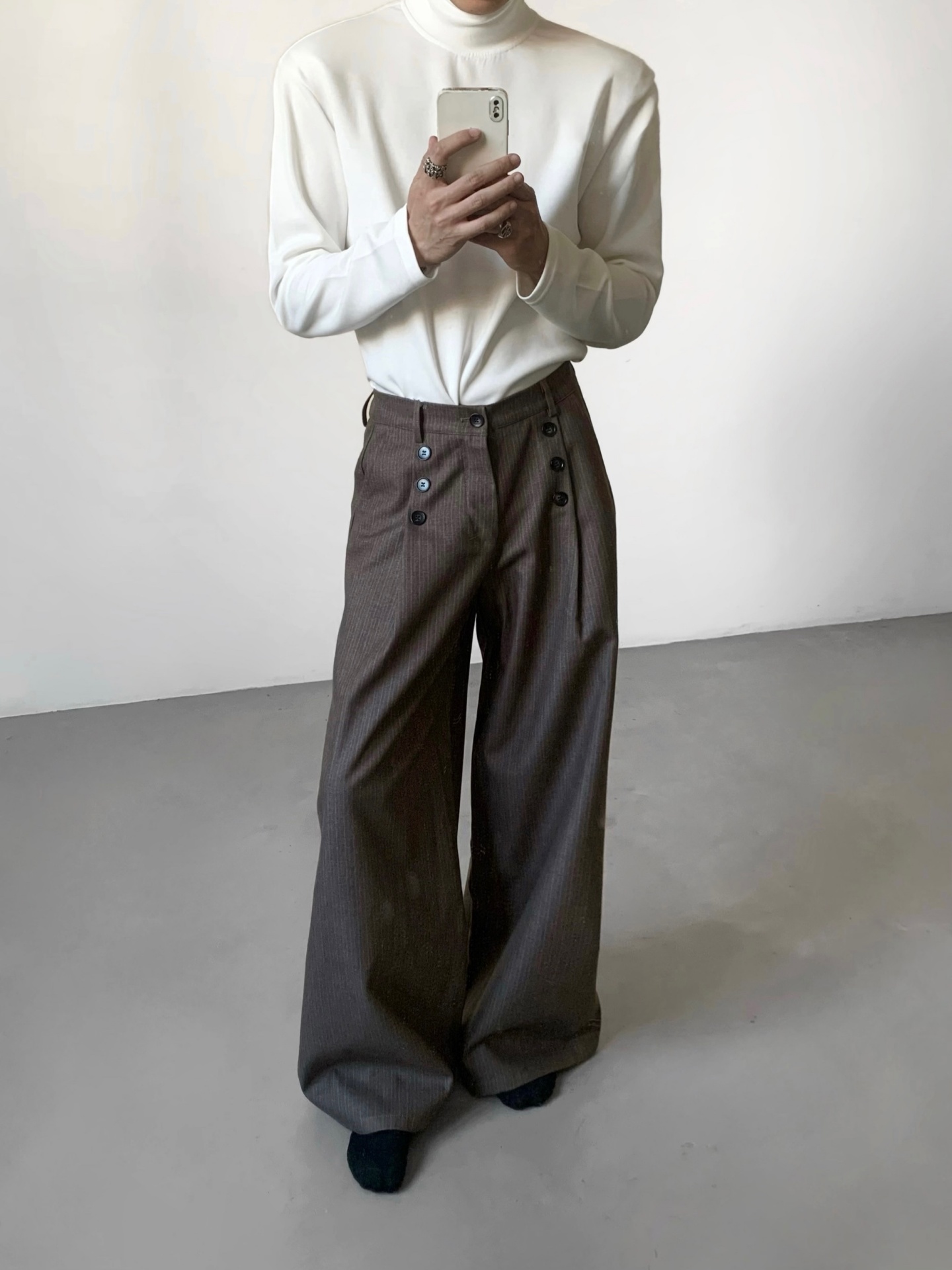 Męskie spodnie garniturowe Ace – Tailored Trouser Wide recenzja i cena