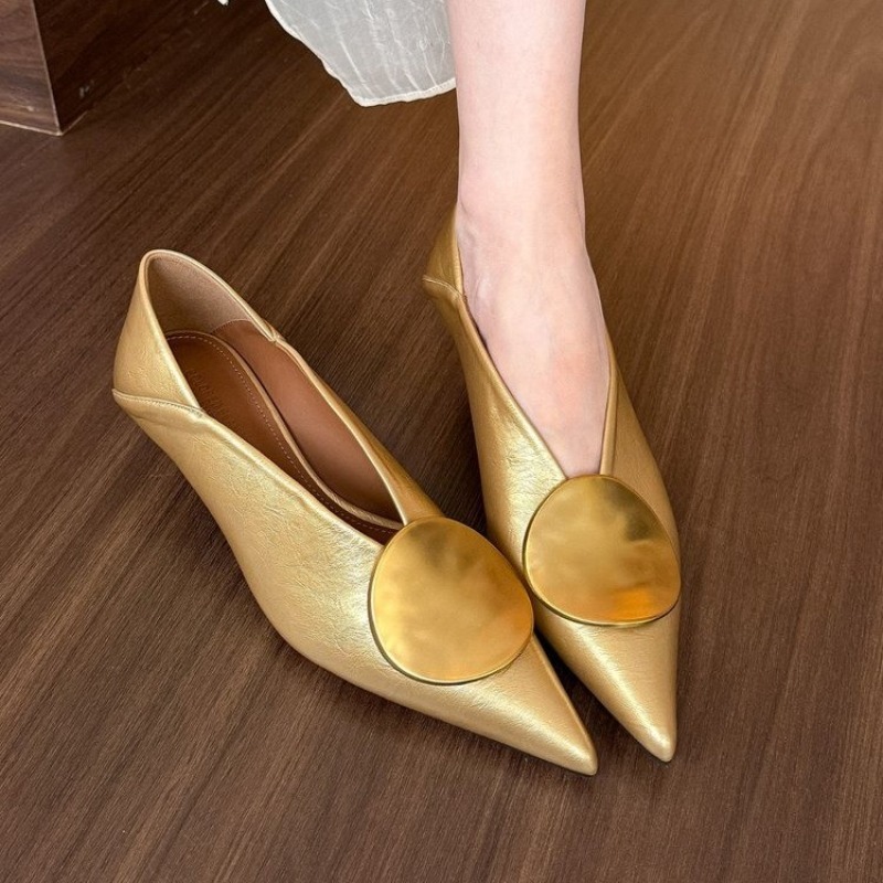 Wsuwane damskie baleriny z ost – Womens Heels recenzja i cena