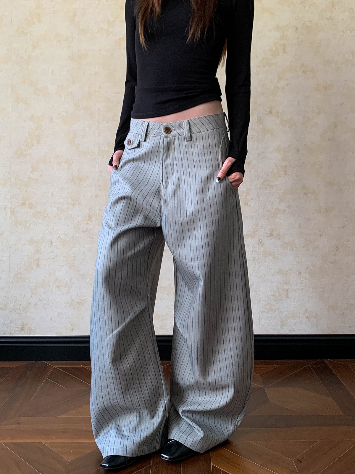 Amerykański styl uliczny: męsk – Tailored Trouser Wide recenzja i cena