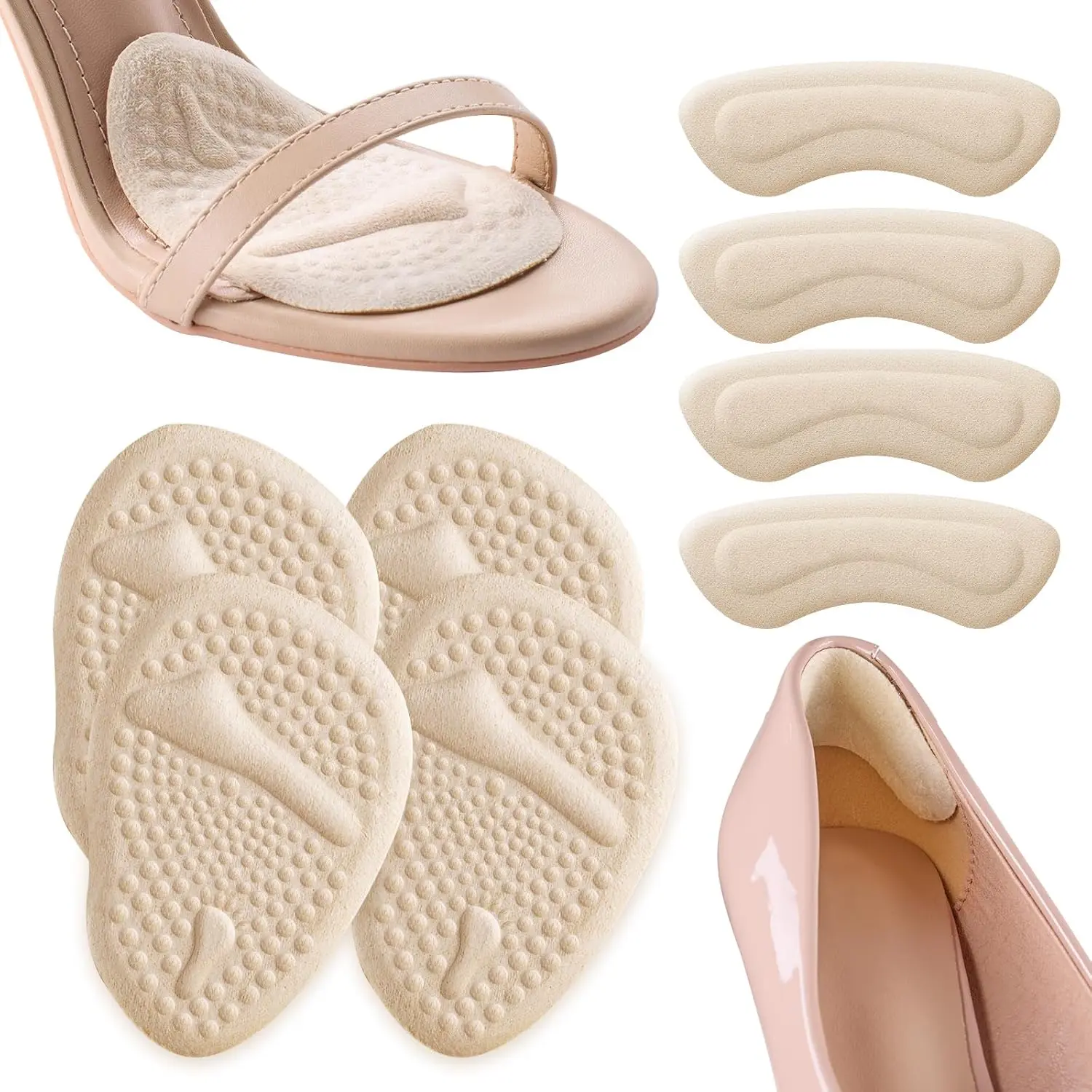 2 zestawy wkładek na pięty, po – Womens Heels recenzja i cena